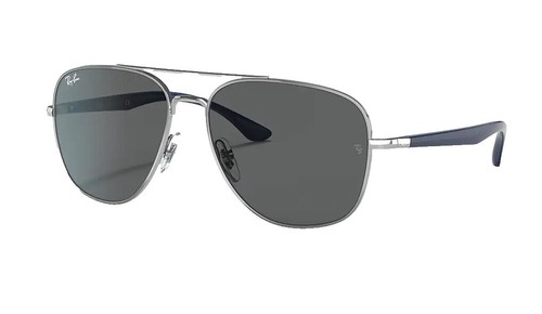 McQ MQ0157S-004 Silver Aviator Sunglasses | eBay display picture 1