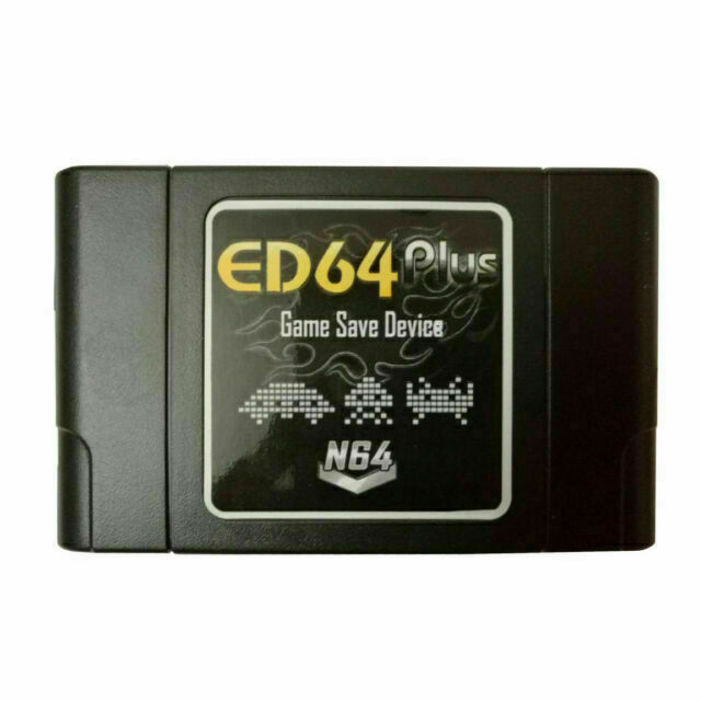 OSTENT PAL/NTSC ED64 Plus Game Save Device Cartridge 8GB SD Card