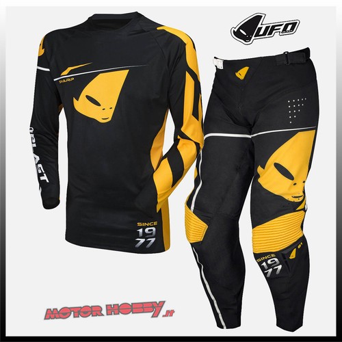 COMPLETO CROSS ENDURO UFO SLIM SHARP 2020 NERO TAGLIA 52 - XL | eBay