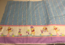VTG 2 1/3 Yards 45 in Winnie the Pooh Piglet Pastel Cotton Border Fabric