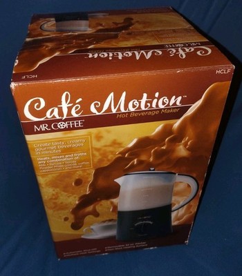New Cafe Motion Mr Coffee Hot Beverage Maker HCLF 32oz Pitcher 2006 Unopened 