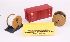 q6B325 Spur H0 Bastlerware Bastelschrott Wiking Anhänger LKW Planen Ladegut