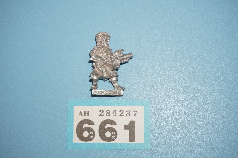 Warhammer 40k Imperial Guard Vostroyan Firstborn Grenade Launcher Metal