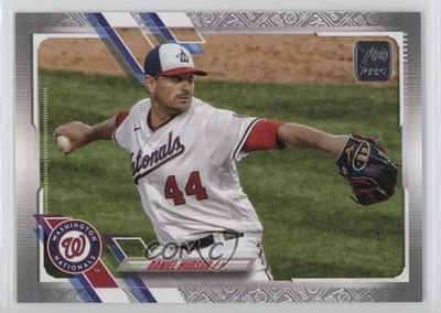 2021 Topps Update Platinum Anniversary 25/70 Daniel Hudson #US205 p8v