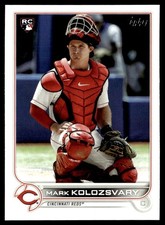 2022 Topps Mark Kolozsvary Rookie Cincinnati Reds #536