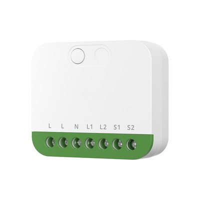 WiFi Smart Switch für MINI Dual Channel 16A Gesamtlast 2200W 110 240V 2,4GHz