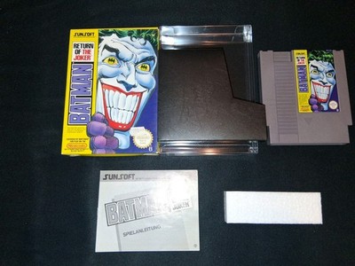 Spiel ''Batman Return of the Joker'' für Nintendo Entertainment System (NES), CIB