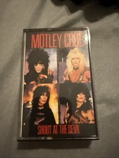 Motley Crue Shout At The Devil Cassette 1983