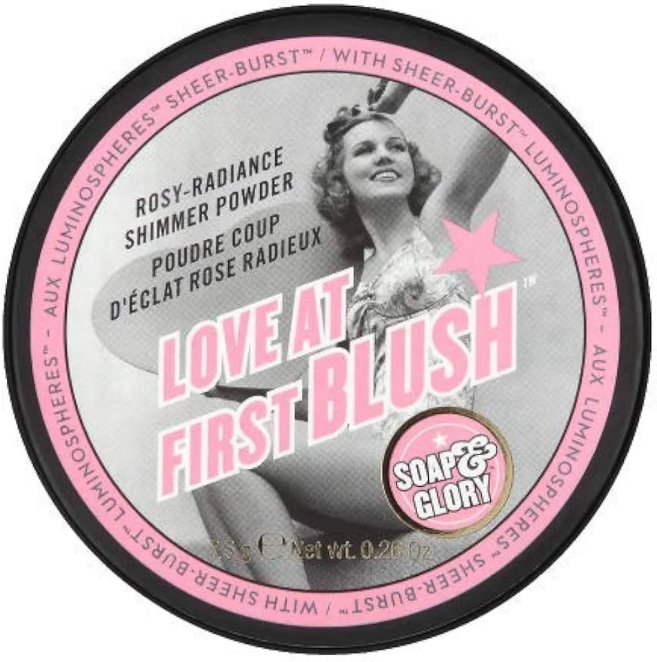 Soap & Glory Love At First Blush Rosy Radiance Brillo Polvo ROSA POP & PERLA Foto 2 de 4