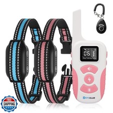 2-in-1 Bark Collar and Shock Collar for Dogs, 3300Ft Dog Training