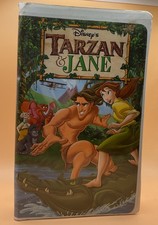 Tarzan Jane VHS 2002 Disney Clamshell Acceptable-G Buy 2 Get 1 Free