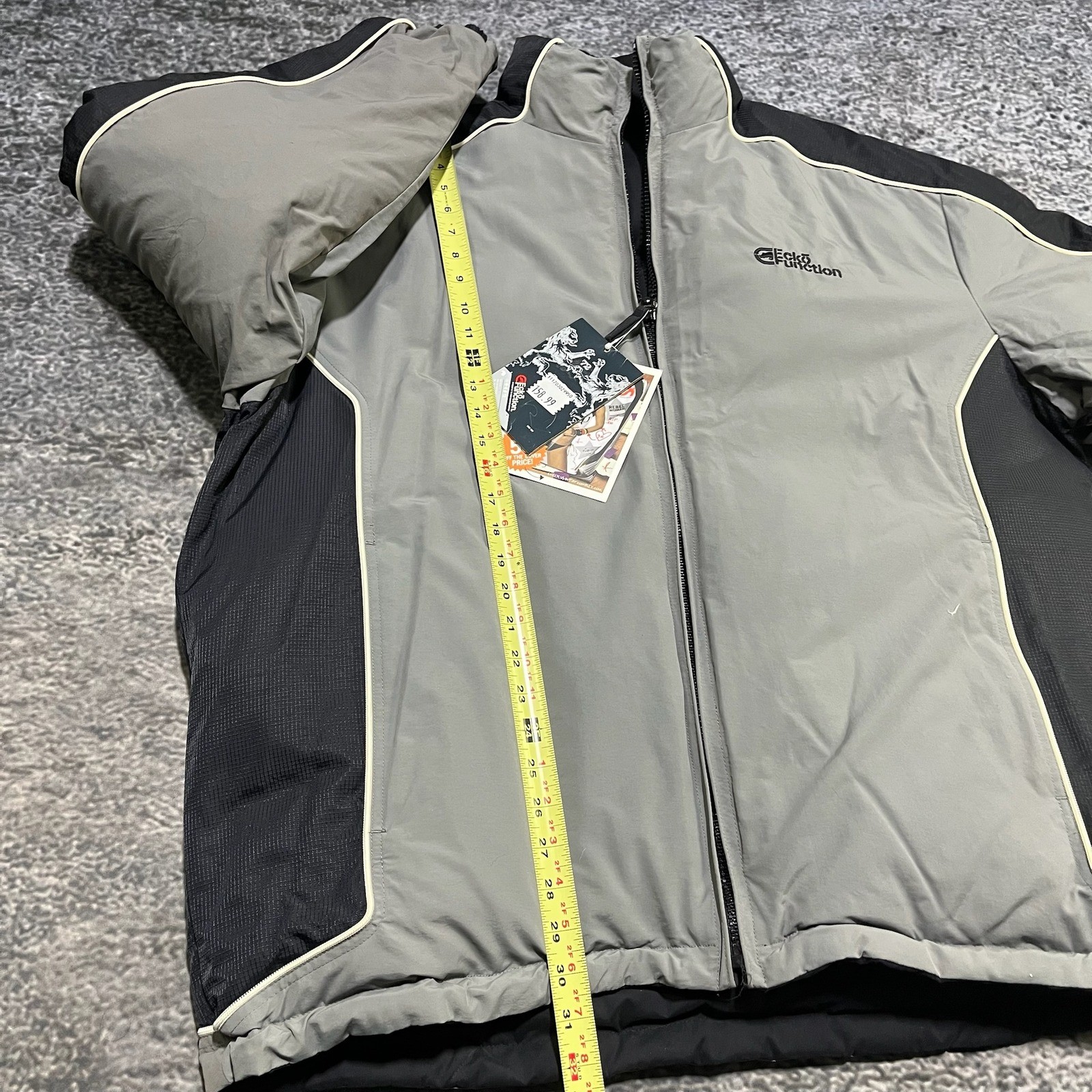 Vintage Ecko Function Puffer Jacket Reversible XL… - image 16