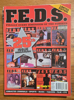 F.E.D.S. Magazine  25TH ISSUE ANNIVERSARY Limited Edition