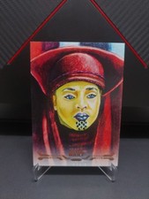 Topps Star Wars 2025 Stellar Art Card Luminara Unduli Gold Numbered /50