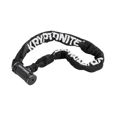 Bike Lock Chain 3 ft 8mm Links Anti Theft Portable Kryptonite 720018000174 Keys