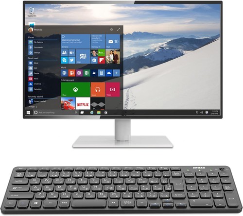 Arteck 2.4Gwireless Keyboard Nothing Line Lightweight Full Size Numeric Keypad M - Picture 7 of 7