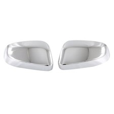 Gloss Chrome Silver Side Mirror Cap Cover Trim w/Signal Light Fits 24-26 TACOMA