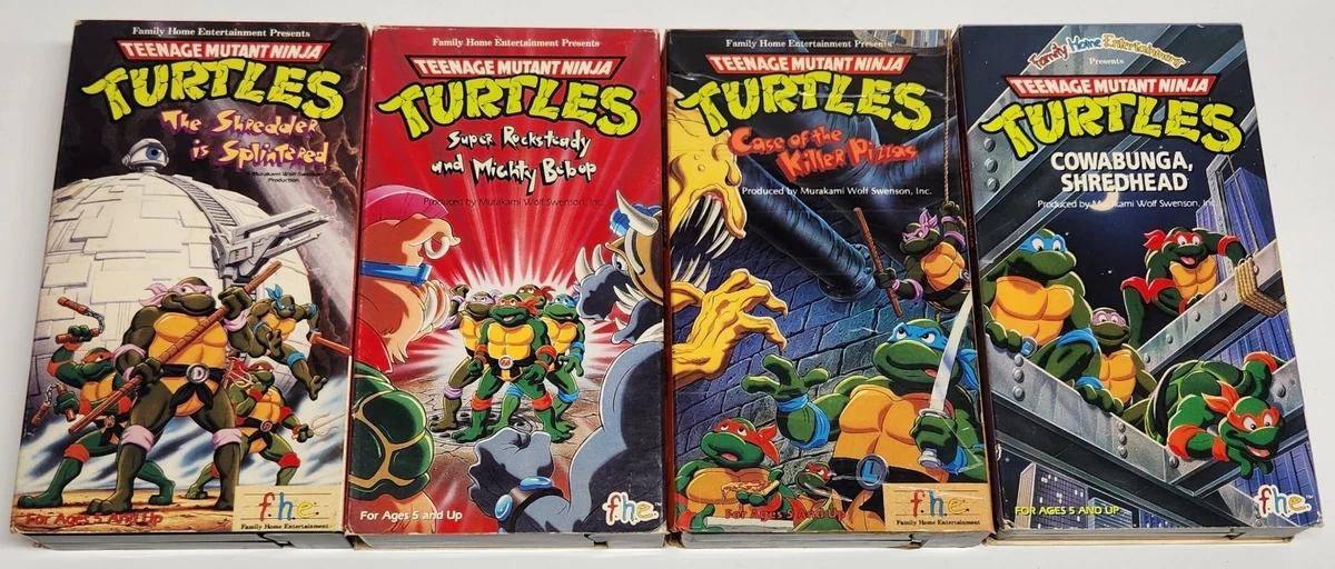 Teenage Mutant Ninja Turtles (1987 TV series) VHS Tapes for sale