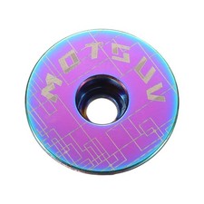 1 1/4" OD Bike Headset Stem Top Cap for Mountain Road MTB Bicycle, Colorful