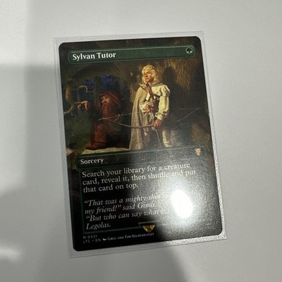 Sylvan Tutor 0531 Non-Foil NM Fresh Hildebrandt MTG LTR