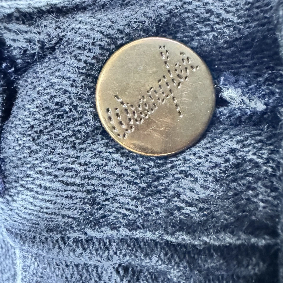 Pantalones Cortos Wrangler De Colección Para Mujer Talla 3/4 Desteñidos Negros Denim Tiro Alto Mamá Jean Foto 3 de 4