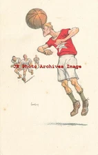 Unreadable Artist, BKWI No 279-2, Men Playing Soccer, Football