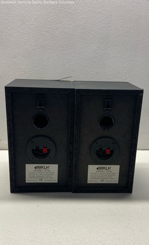 Pair of KLH 911B Bookshelf Speakers - Tested - Picture 6 of 10
