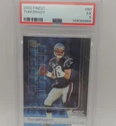 2002 Topps Finest Tom Brady Base Set #50 PSA 5 New England Patriots