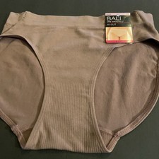 NEW BALI COFFEE COLOR SMOOTH U HI-CUT BRIEF / MEDIUM / Size 6