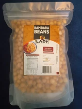 Bambara Beans - 17.64 oz (500g) - Lady Brand Raw 