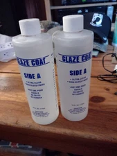 2 x Glaze Coat Side A 16 Oz Each Need 2 Quarts Of Side B 