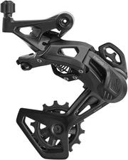 microSHIFT Sword Black 9-10-Speed Rear Derailleur | Medium Cage, Steel, Wide