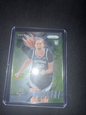 2024 Panini Prizm WNBA - Fractal Kate Martin #6 Green Prizm (RC)