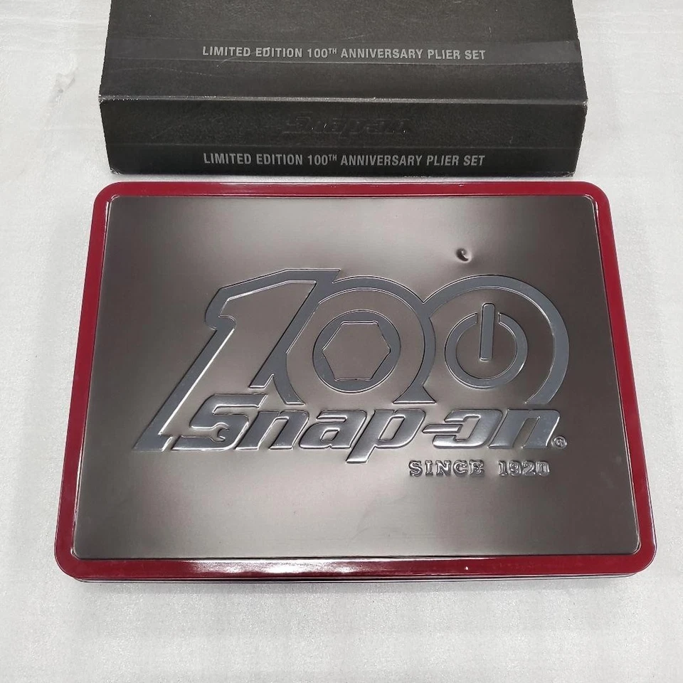 [New] Snap-on 100th anniversary pliers set, limited edition From Japan - Image 2 of 4