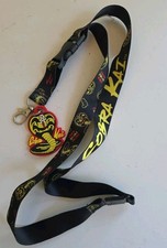 Cobra Kai Lanyard Card Badge Holder Strike First Hard No Mercy