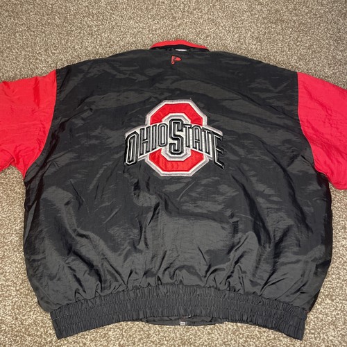 VTG Pro Player Ohio State Buckeyes Reversible Jacket Mens XL 90s OSU Y2K