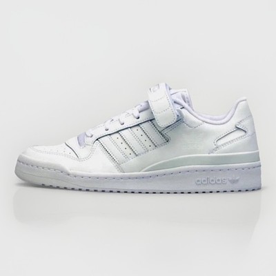 Adidas Originals Forum Low Triple White FY7755 Mens Size 13 Leather Sneakers