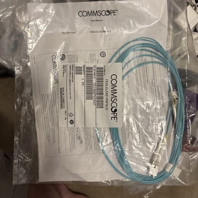 Cable Commscope FEXLCLC42-MXF012 Lazerspeed OM4 LC Fiber Patch Cable - 12 feet