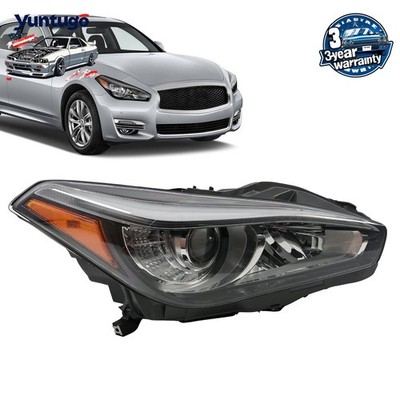 Headlight Assembly Non AFS Full LED For Infiniti Q70 Q70L 2015-2019 Right Side