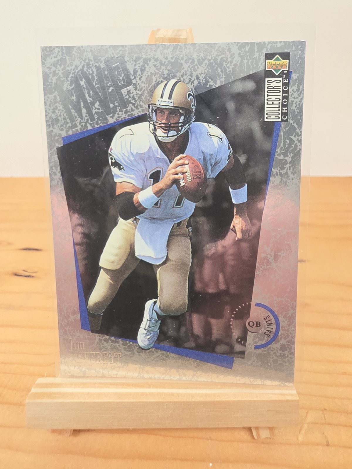 1996 Upper Deck Collector's Choice MVP Football #M30 Jim Everett Saints 