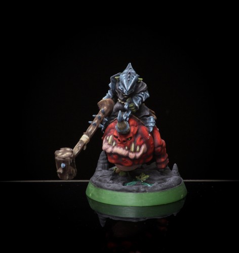 Pro Painted Warhammer Underworlds Mounted Goblin Grib - Picture 2 of 5