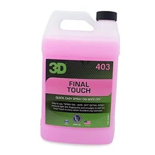  Final Touch - Quick Waterless Detailer Spray with Wax Protection for Auto 1Gal