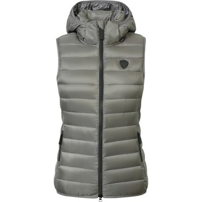 Covalliero Steel Grey S Steppweste Damen HW 2025 Weste