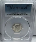 2012-S Roosevelt  Proof Dime **PCGS PR70 DCAM**