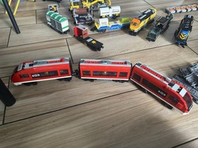 Massive Lego train lot, some complete and incomplete sets tracks and parts 