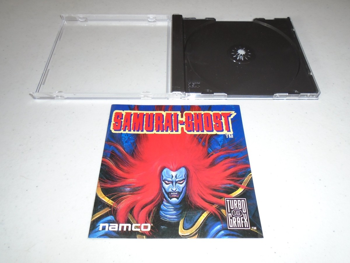 Samurai-Ghost game with manual & sleeve USA Authentic (NEC