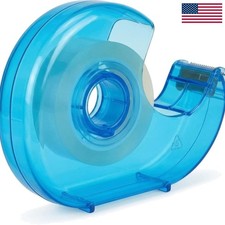 Transparent Handheld Tape Dispenser with Ergonomic Snail Design - Stylish Safe