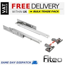 BULK TRADE Soft Close drawer runners 3DInvisible concealed undermount slides