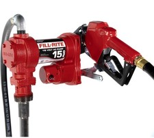 Fill-rite Fr610h 115v 15-gpm Fuel Transfer Pump W Hose Nozzlegas Diesele15 Fill-rite Fr610h 115v 15-gpm Fuel Transfer Pump W Hose Nozzlegas Diesele15