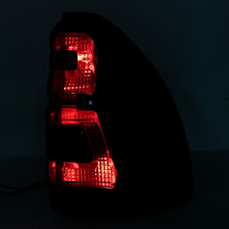 2Pcs For 2003-2009 Toyota Land Cruiser Prado J120 Tail Light Rear Lamp Smoked — image 9